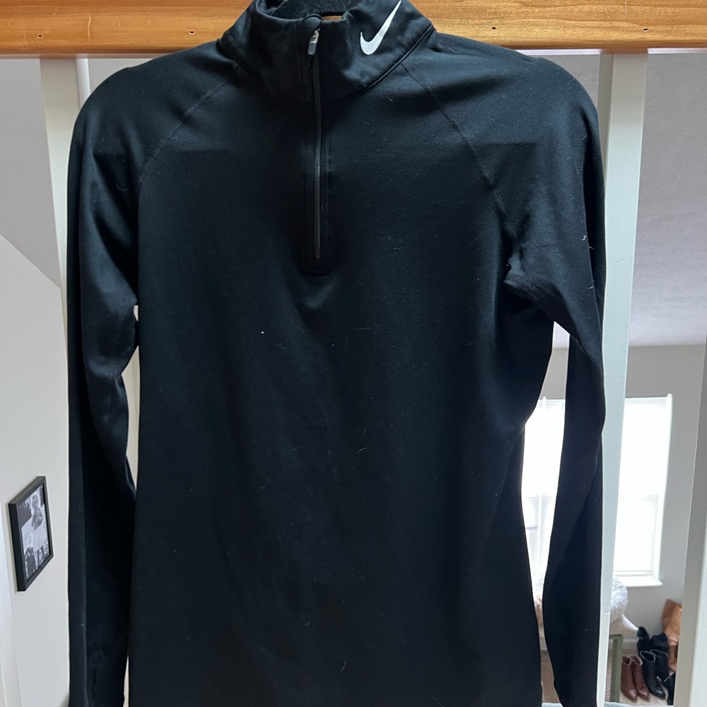 Nike Black Quarter-Zip Pullover